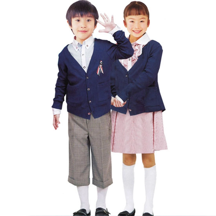 OEM New Design Custom Winter Warm Pullover School Uniform Sweater