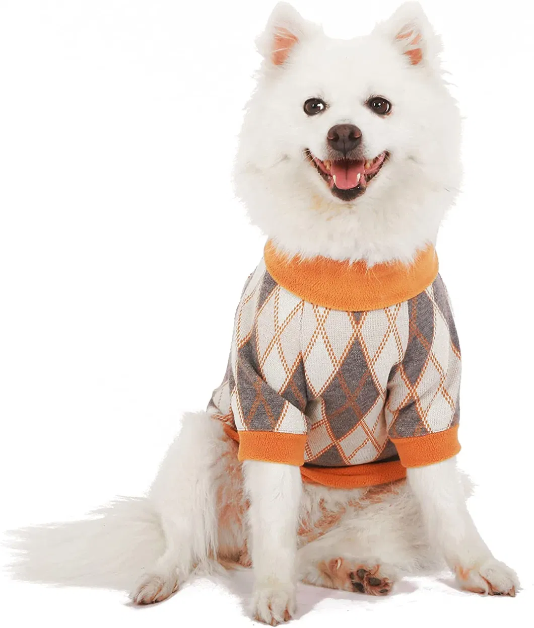 Luxury Custom Warm Dog Sweater for Winter Knitwear Clothes High Quality Pet Shirt