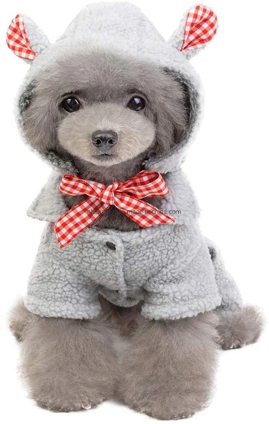 Sweater for Small Dogs, Pet Hoodie Coat Clothes Dog Pet Clothing Winter Autumn Fit for Puppy Dog Teddy Four Leg Costume Esg12445