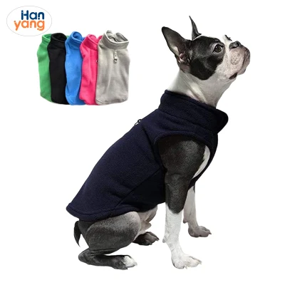 Hanyang Pet Cat Puppy Caldo maglione di lana Hoddie Clothes Plain Maglione invernale per cani da compagnia